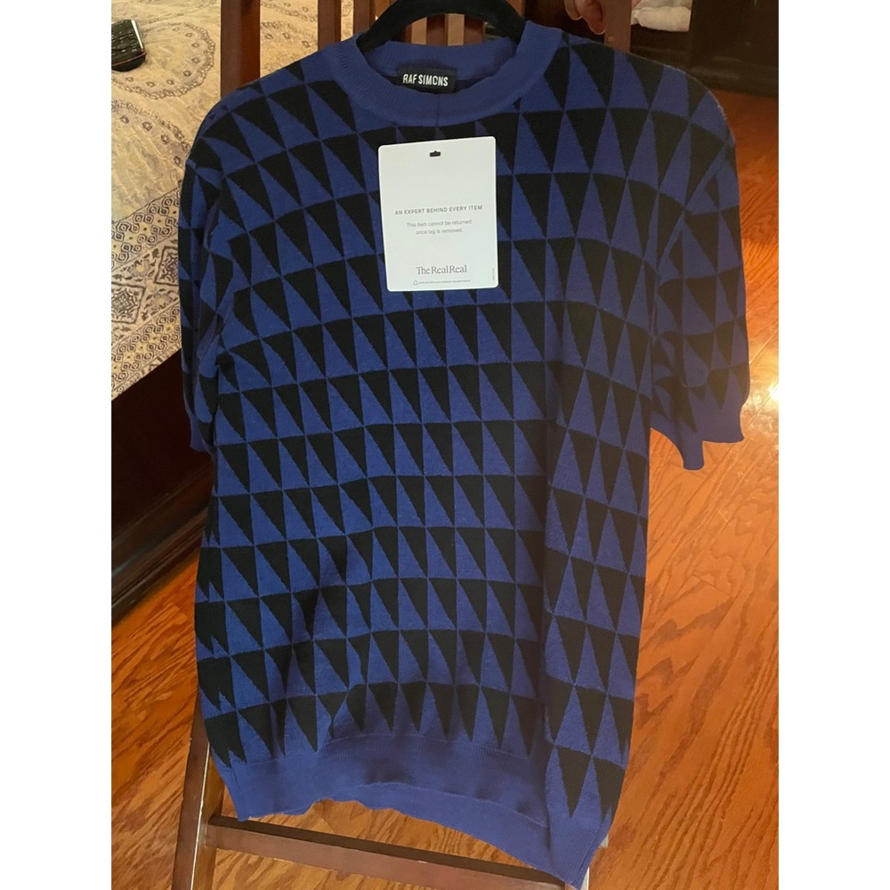 Raf Simons Wool Patterned Pullover